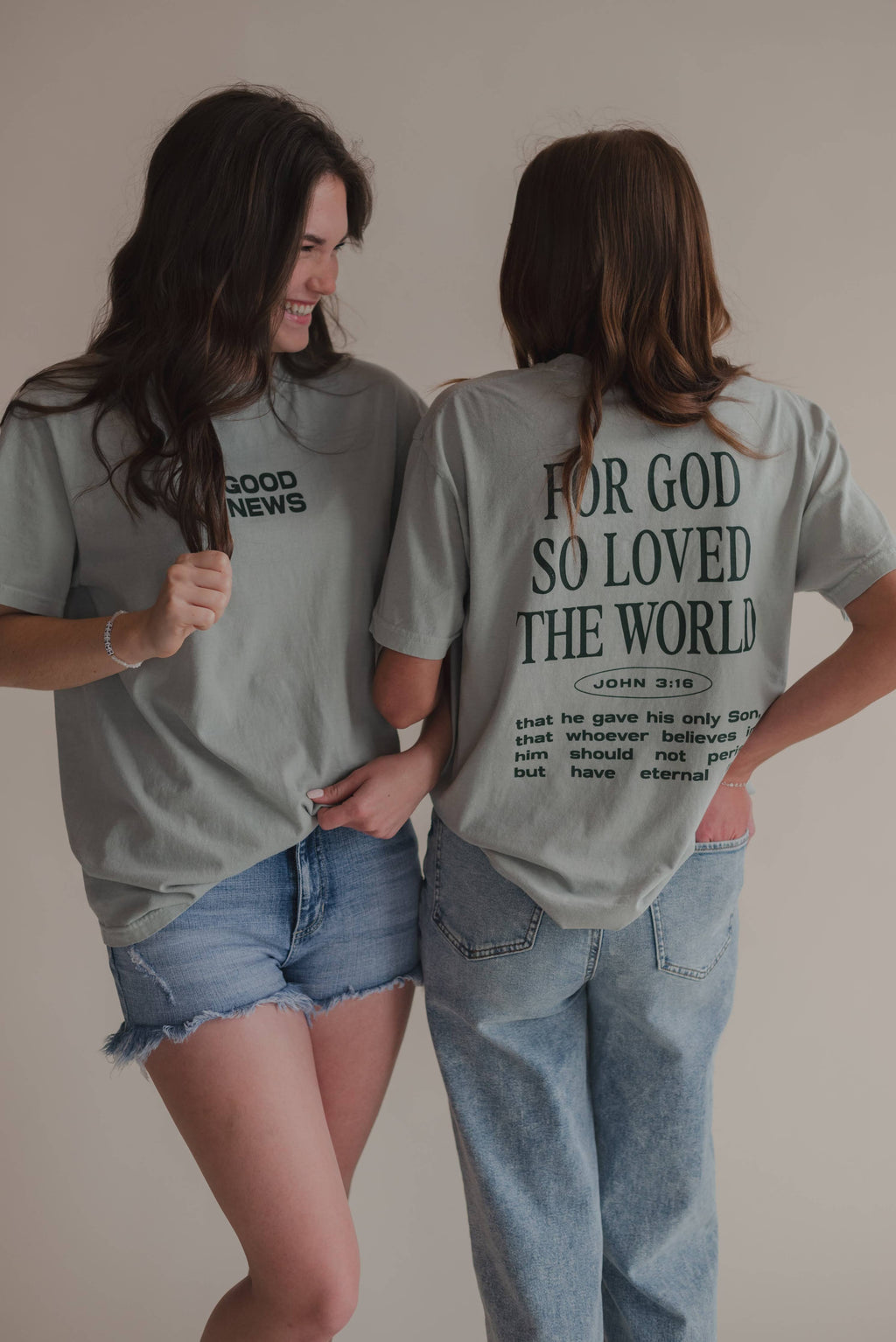 Good News Tee - Bay | Women's Christian Tee : S, M, L, XL