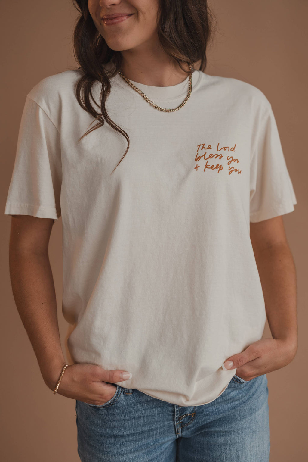 The Blessing Tee - Ivory | Christian Faith: S, M, L, XL