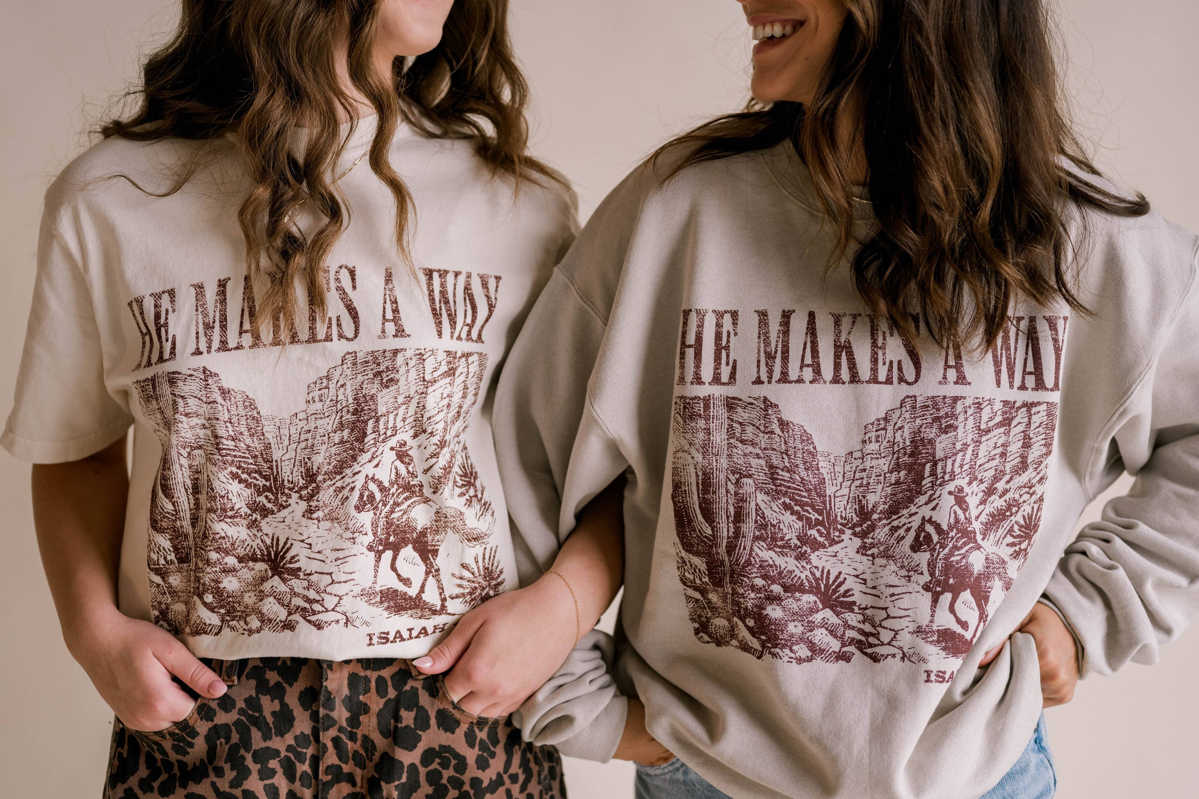 He Makes A Way Tee | Women's Christian Tee: S, M, L, XL
