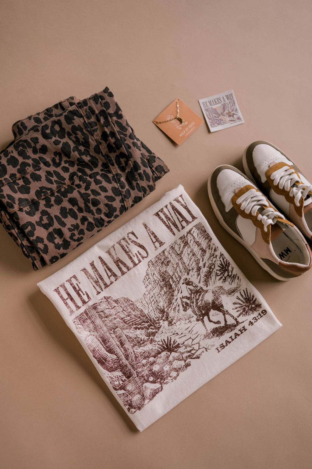 He Makes A Way Tee | Women's Christian Tee: S, M, L, XL