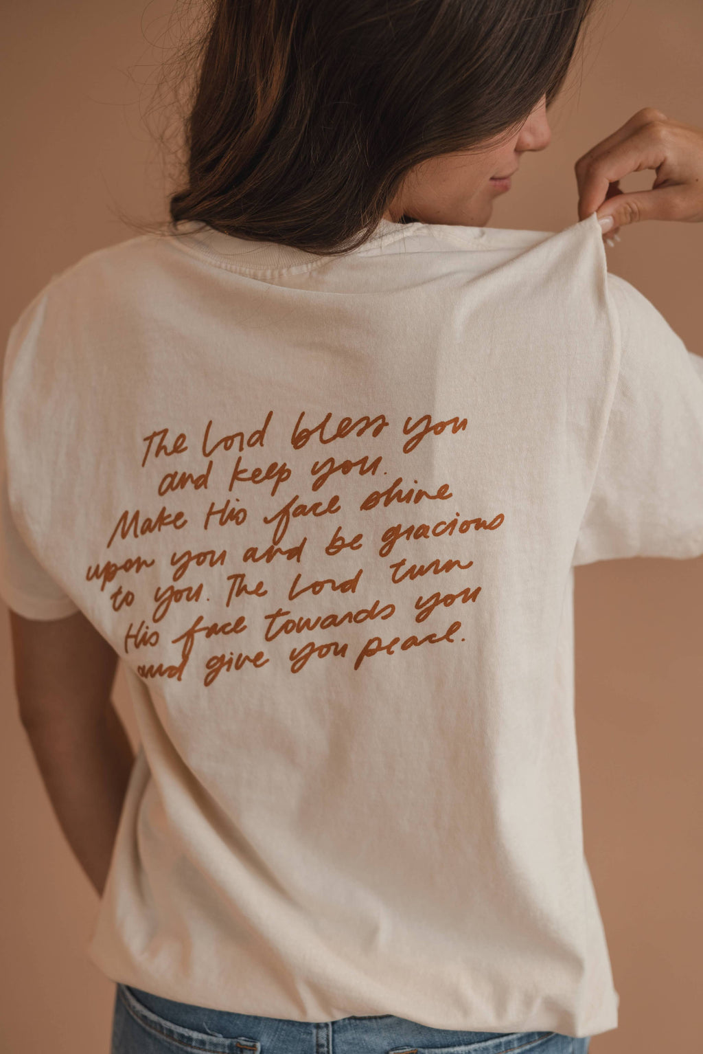 The Blessing Tee - Ivory | Christian Faith: S, M, L, XL